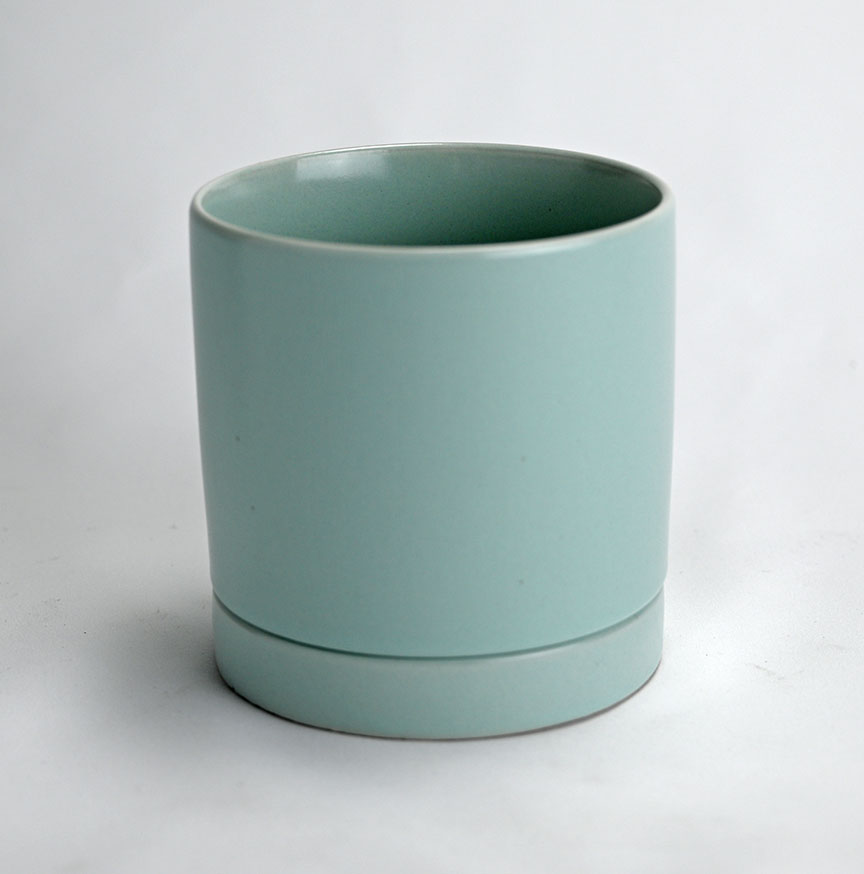 Contemporary Cylinder with Saucer - Image 7