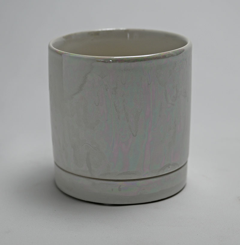 Contemporary Cylinder with Saucer - Image 9