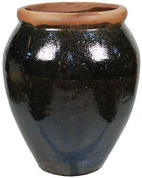 Rustic Glazed Tall Urn - Image 7