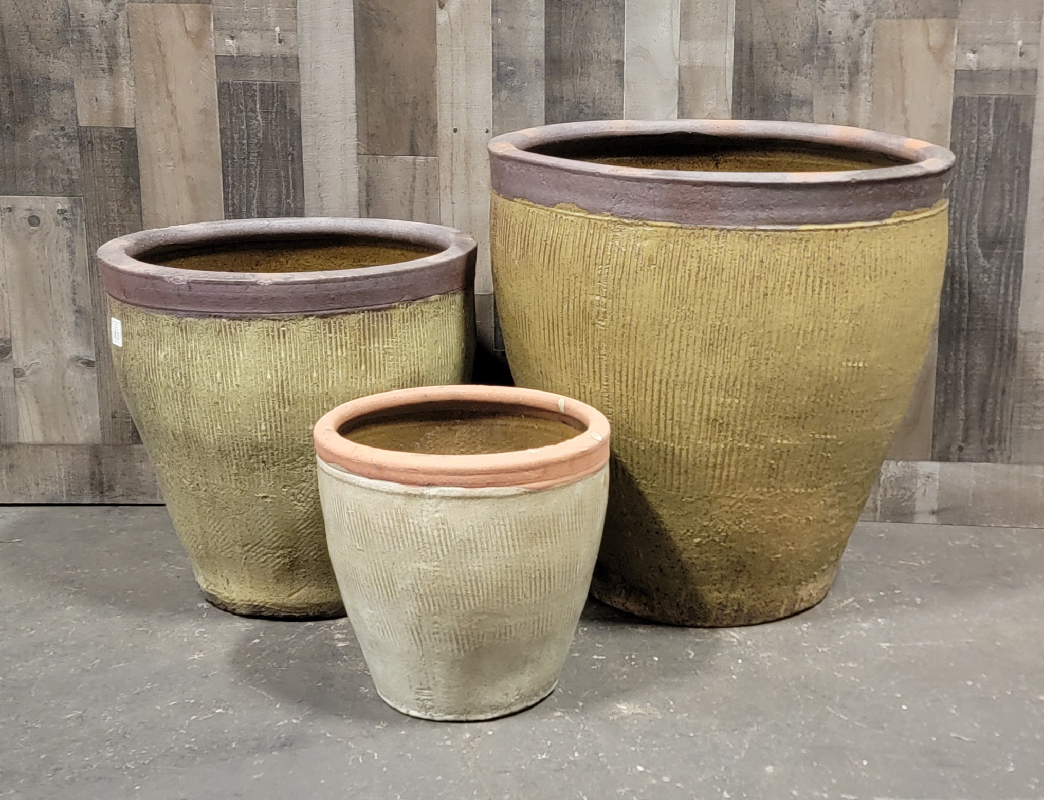 Rustic Tall Hollywood Planter - Image 6