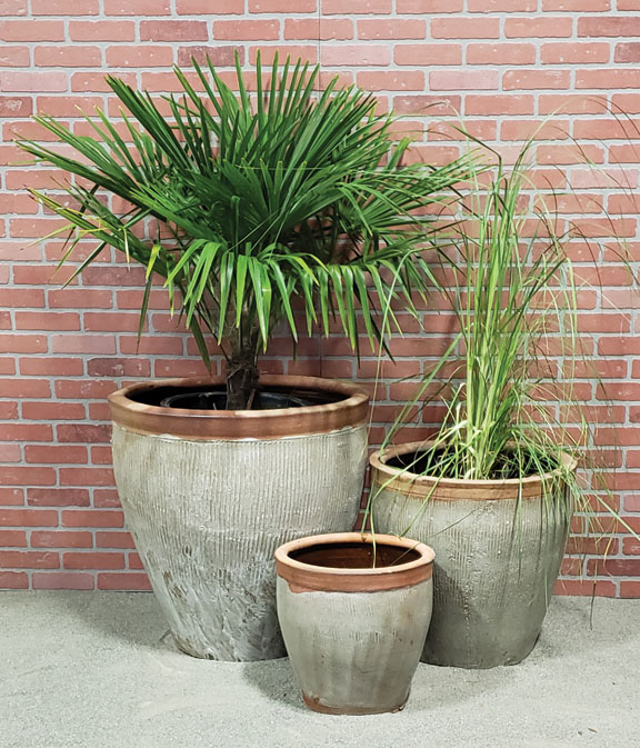 Rustic Tall Hollywood Planter - Image 5