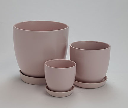 Bell Planter with Attached Saucer - Image 8
