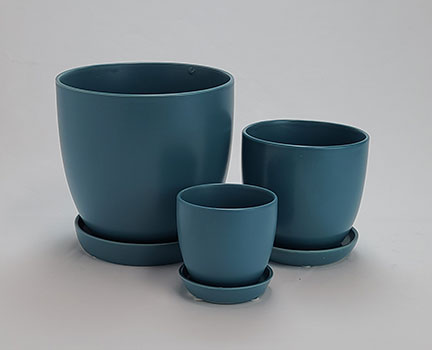 Bell Planter with Attached Saucer - Image 14