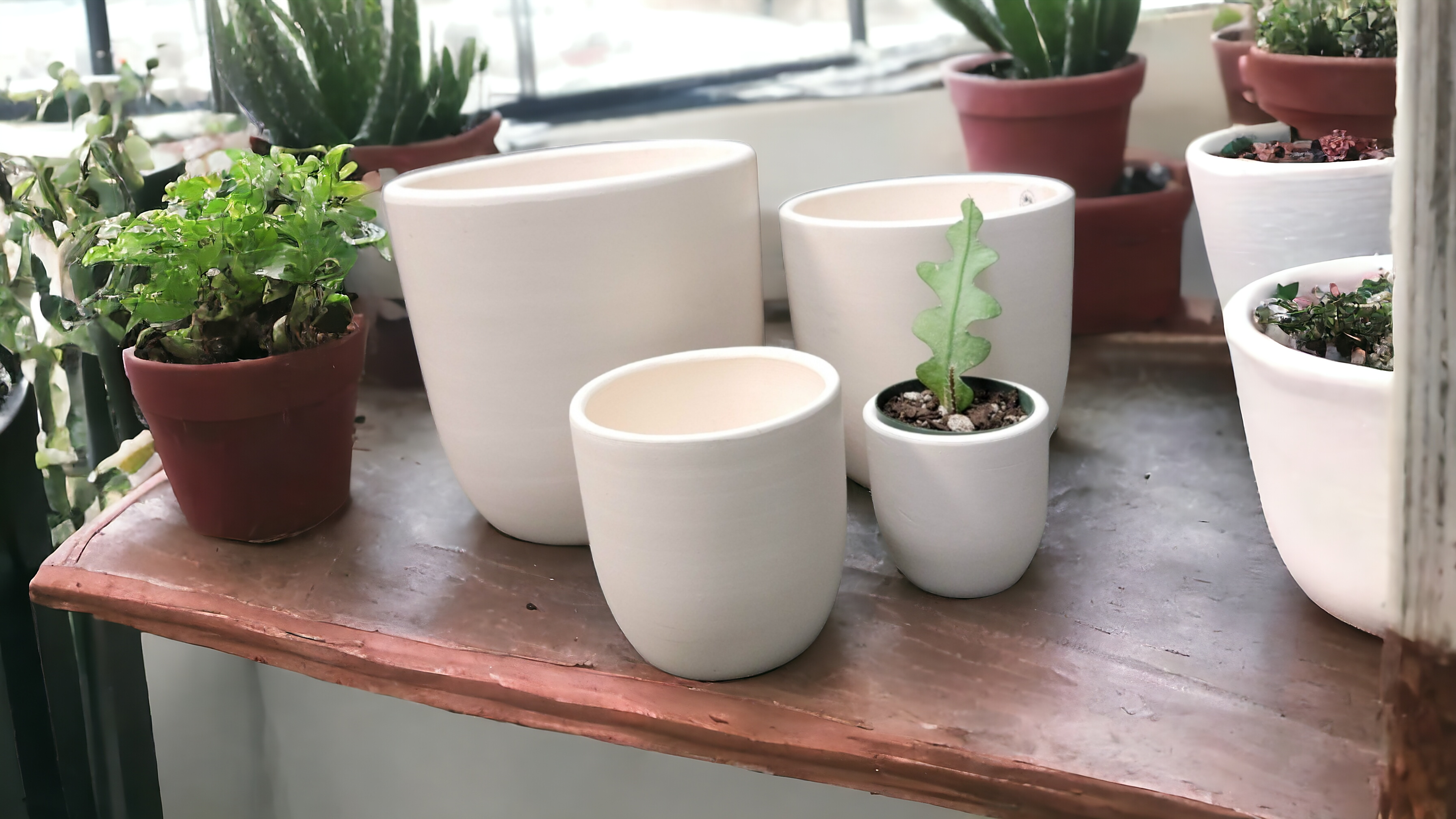 Vietnamese Terracotta Egg - Set of 4