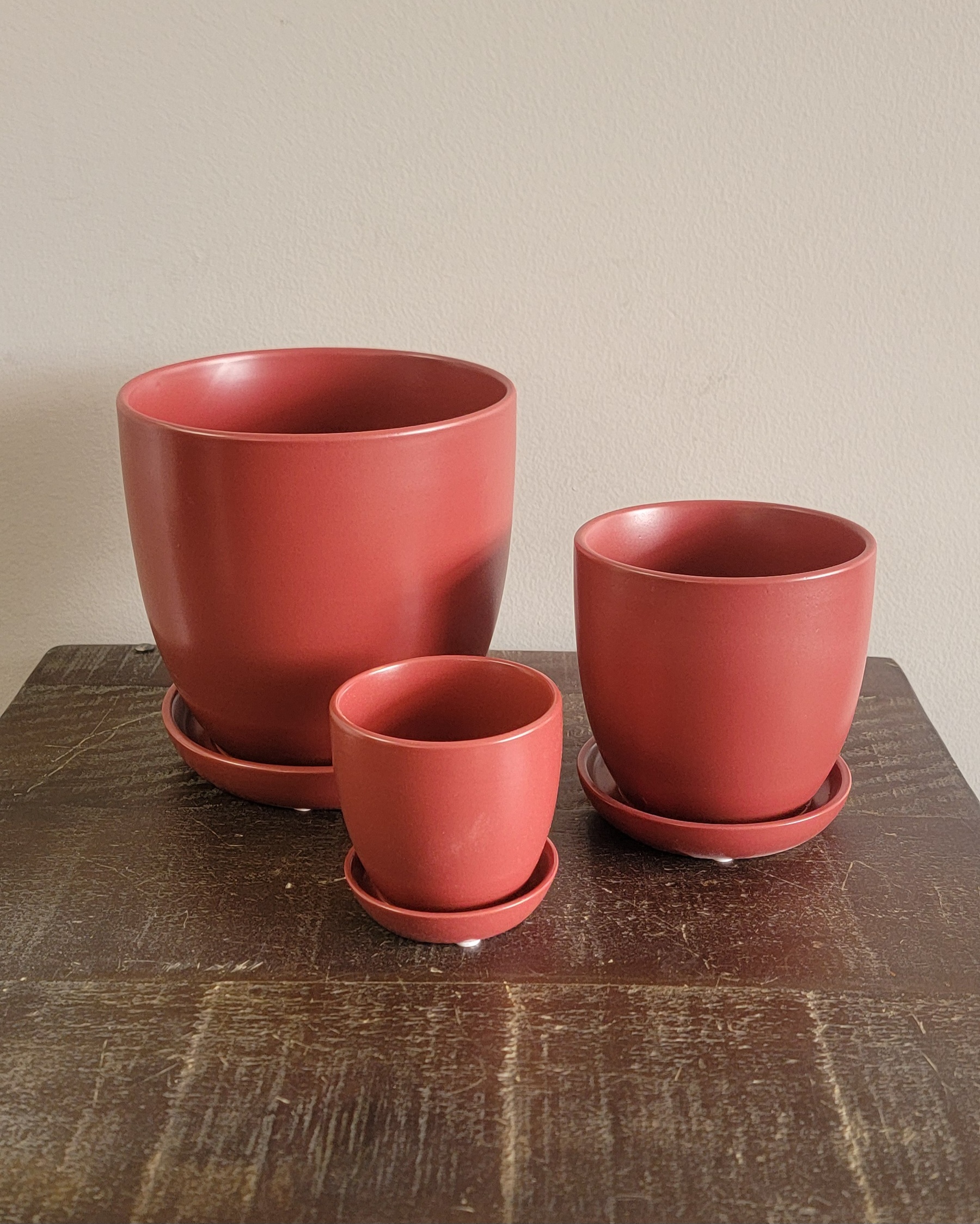 Bell Planter with Attached Saucer - Image 21