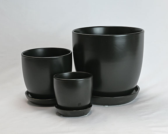 Bell Planter with Attached Saucer - Image 18