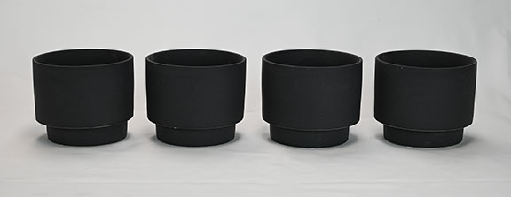 Suede Finish Mesa Planters - 4 Pack - Image 3