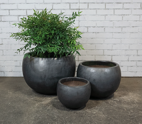 Short Round Planter - Set of 3 - Image 8