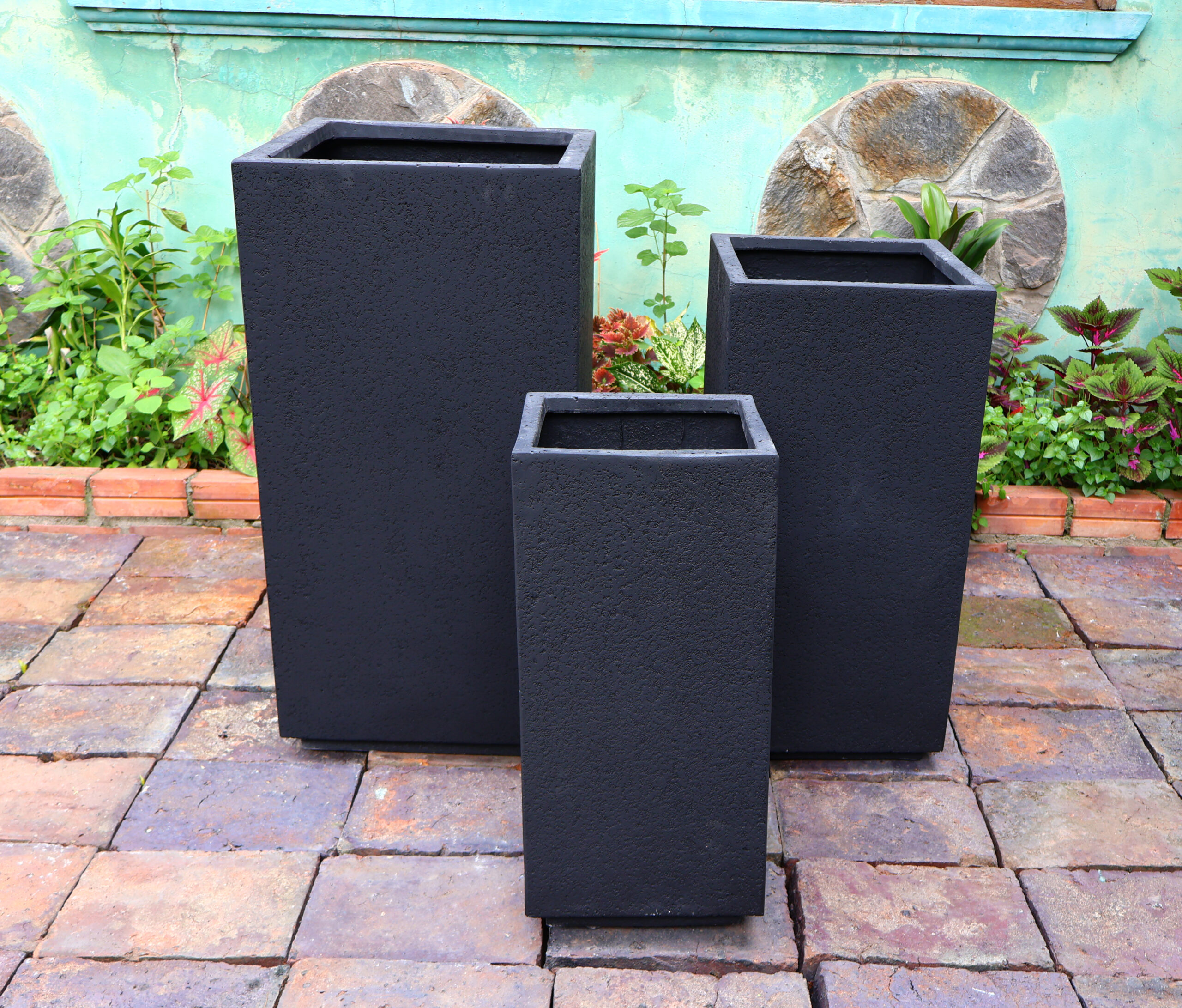 Fiberglass Tall Cube - Image 2